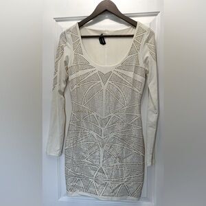 BEBE White Dress - Size Medium